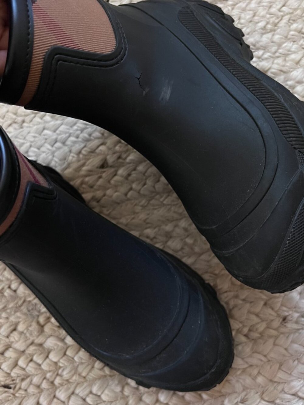Burberry Rain Boots - Picture 3 of 5
